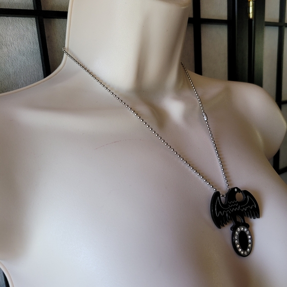 2/$8 • Rhinestone Bird Necklace - Picture 7 of 7